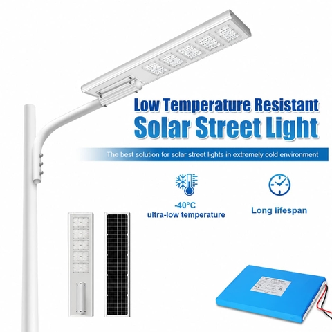 Đèn Đường Năng Lượng Mặt Trời Chịu Nhiệt Độ Âm ZALAA ZL-Smart 05-WZ 170lm/W Cao Cấp&nbsp;