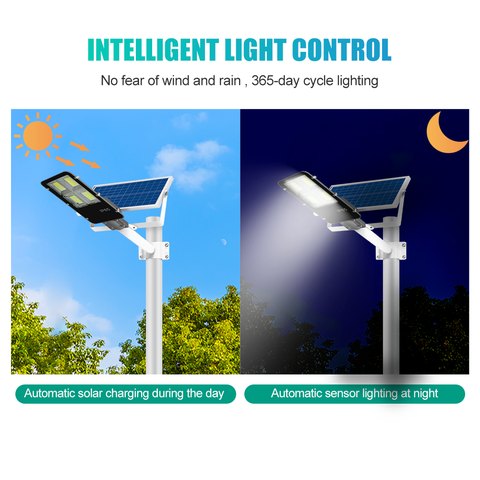 Đèn Đường Năng Lượng Mặt Trời ZALAA ZL-YSD Cánh Tay Kép MPPT Chống Nước IP65