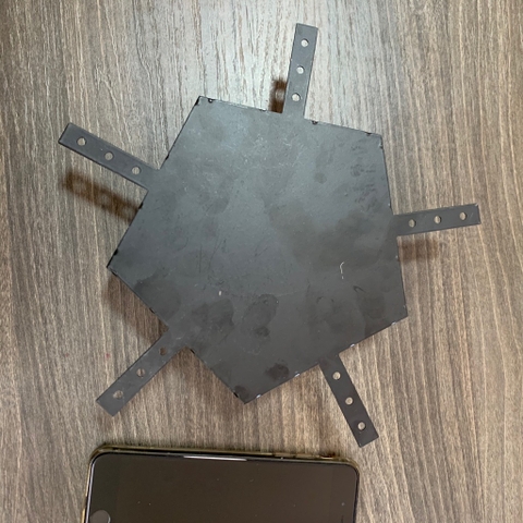 Khớp Nối Ngũ Giác Đèn Thả Trần Văn Phòng hình cánh sao