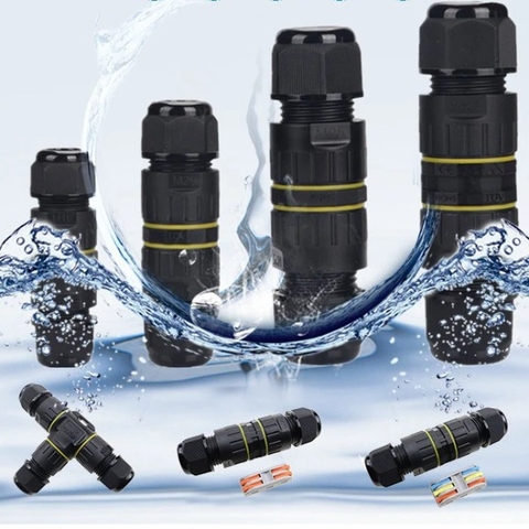 Cầu Đấu Nối Dây Điện Đèn LED Ngoài Trời đầu siết cáp M16, M20, M25..lõi 2, 3, 4, 5, 6pin Chống nước, Ngoài trời IP68 - Linh kiện đèn led Zalaa