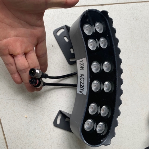 Đèn LED Chiếu Sáng Cây Xanh - Ôm Gốc Cây - Cảnh Quan Sân Vườn - Lắp theo Module 9w 12w Ánh sáng 3000K