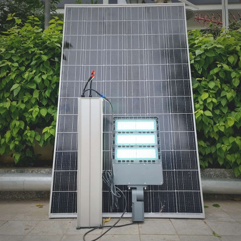Bộ Đèn Đường Năng Lượng Mặt Trời Công Suất Thực 100W ZTT-100-2023 ZALAA