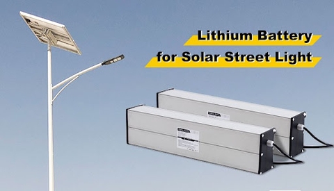 Bộ lưu điện Pin Lithium FePO4 12,8V/80Ah cho đèn năng lượng mặt trời Zalaa Battery Lithium Solar Street light