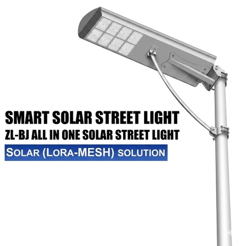 Đèn Đường Năng Lượng Mặt Trời Thông Minh ZALAA ZL-BJ All-in-One (LoRa-MESH) Cao Cấp