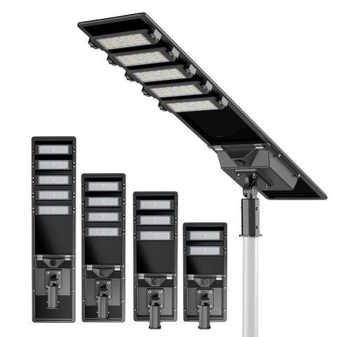 Đèn Đường Năng Lượng Mặt Trời Liền Thể Thông Minh ZALAA ZL-AIOALF-T (100W - 250W)