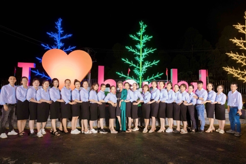 Cột Đèn LED Kiểu Dáng Cây Thông trang trí Trung Tâm Thương Mại ZALAA