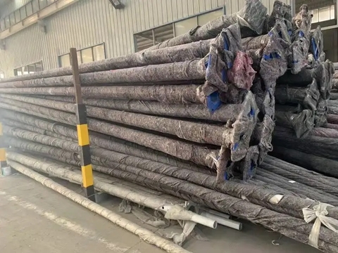 Cột Ống Thép / Trụ Sơn Tĩnh Điện cho Cột đèn từ 2m đến 6m