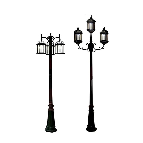 Trụ Cột Đèn Sân Vườn 3 Bóng cho cột cao từ 2m-5m ZALAA | TỔNG HỢP