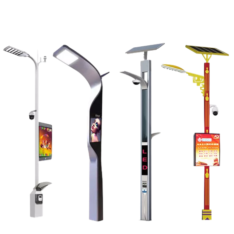 Gia Công Cột Điện Thông Minh Smart City (Đa Chức Năng) Theo Yêu Cầu