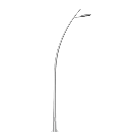 Cột Đèn Cao Áp Arista Cần Đơn 1 Bóng ZCD.Arista1 ZALAA | Chiếu Sáng Đường Phố