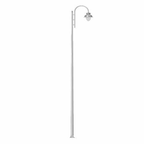 Cột Đèn Cao Áp GONI Cần Đơn 1 Bóng ZCD.Goni1 ZALAA | Chiếu Sáng Đường Phố