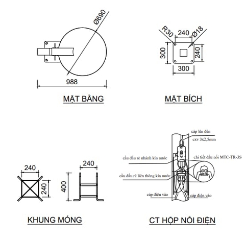Cột Đèn LED Trang Trí Công Viên Hiện Đại, Khu Đô Thị Mới ZALAA ZCV-H4500 40-60W OEM Theo Yêu Cầu