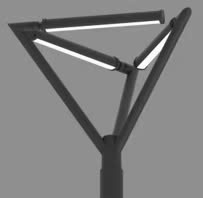 Cột Đèn LED Tree Lights Chiếu Sáng Đường Phố, Công Viên Kiểu Dáng Cành Cây ZCV ZALAA