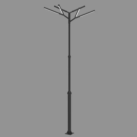 Cột Đèn LED Tree Lights Chiếu Sáng Đường Phố, Công Viên Kiểu Dáng Cành Cây ZCV ZALAA