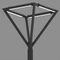 Cột Đèn LED Tree Lights Chiếu Sáng Đường Phố, Công Viên Kiểu Dáng Cành Cây ZCV ZALAA