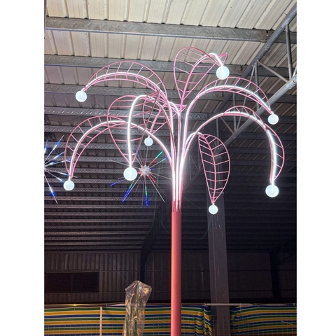 Cột Đèn Mô Phỏng Cây Dừa/Cọ ZALAA Simulating Coconut-Palm Tree Led Light