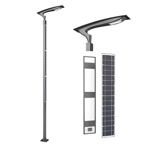 Cột Đèn Năng Lượng Mặt Trời Thẳng Đứng Vertical Solar Light ZSR-06 Smart City