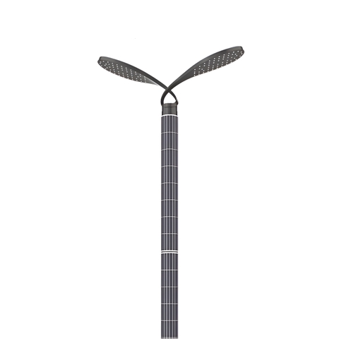 Cột Năng Lượng Mặt Trời Tấm Pin Thẳng Đứng Vertical Solar Light ZSR-11 20W H3,5M