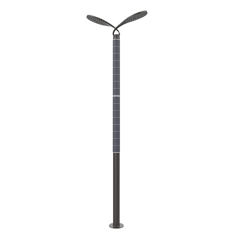 Cột Năng Lượng Mặt Trời Tấm Pin Thẳng Đứng Vertical Solar Light ZSR-11 20W H3,5M