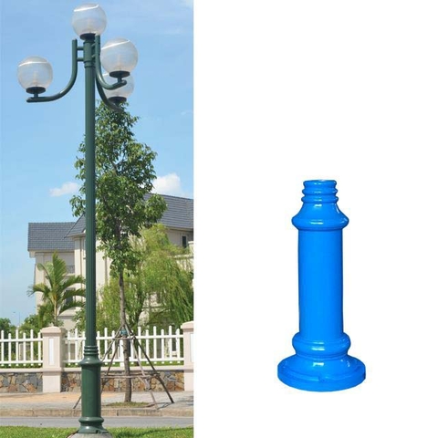 Đế Cột Nouvo - Chân Đế Cột Đèn Nhôm Gang Thép Bền Bỉ Chịu Lực Cao