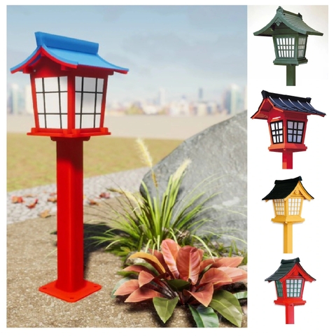 Cột Đèn Chiếu Sáng Cảnh Quan Kiến Trúc Cổ Điển Nhật Bản H90cm-1m5 15-25w ZALAA