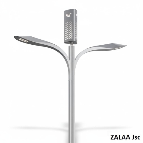Cột Đèn Thông Minh Zalaa Dành Cho Dự Án Hướng Smart City | ZSP OEM 02