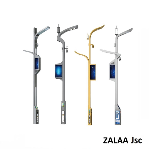 Cột Đèn Thông Minh Zalaa Dành Cho Dự Án Hướng Smart City | ZSP OEM 01