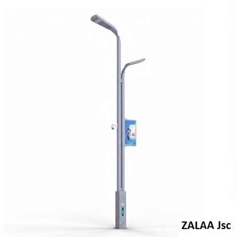 Cột Đèn Thông Minh Zalaa Dành Cho Dự Án Hướng Smart City | ZSP OEM 04