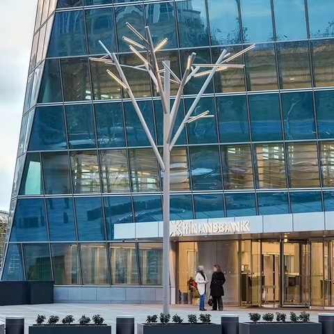 Cột Đèn Trang Trí Công Viên Ghép Nhiều Cành Cây Phát Sáng Cao 6M ZCV ZALAA LED Tree Lights