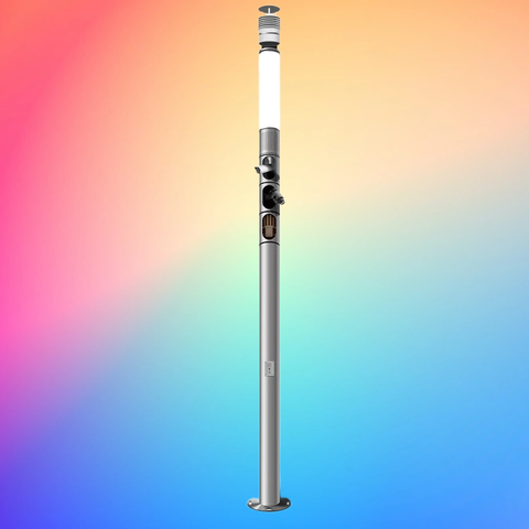 Cột Thông Minh ZBS-Smart Pole 01Y ZALAA OEM/ODM cho Smart Park, Square, Community