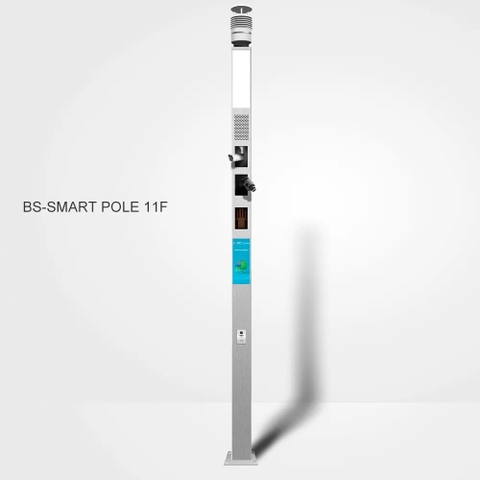 Cột Thông Minh ZBS-Smart Pole 01F ZALAA OEM/ODM cho Smart Community, Park, Square