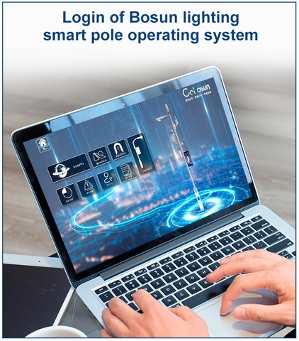 Cột thông minh ZBS-Smart Pole 03 ZALAA OEM / ODM cho Thành phố thông minh