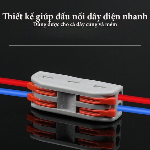 Cút Nối Dây Điện Nhanh, An Toàn cho các dự án thiết bị chiếu sáng ngoài trời, chống nước - Linh Kiện đèn led Zalaa