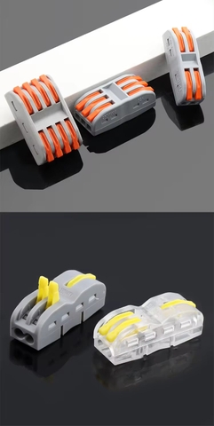 Cút Nối Dây Điện Nhanh, An Toàn cho các dự án thiết bị chiếu sáng ngoài trời, chống nước - Linh Kiện đèn led Zalaa