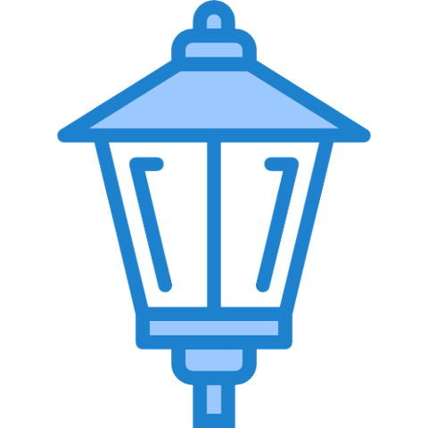 Đầu Đèn LED hiện đại trang trí cảnh quan Công viên, sân vườn, Khu đô thị thông minh