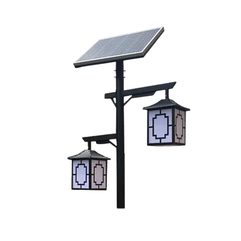 Đầu Đèn Trang Trí Công Viên Năng Lượng Mặt Trời Kết Hợp Điện Lưới AC 220V