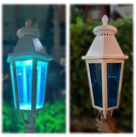 Đầu Đèn LED cho Cột Trang Trí Khu Đô Thị Thông Minh, Chung Cư Cao Cấp Mới