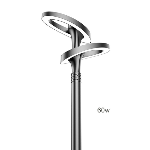 Đầu Cột Đèn Chiếu Sáng Công Viên Kiểu Dáng Hiện Đại ZAT-1053 60-90W, H3-6m ZALAA  Hướng Smart City