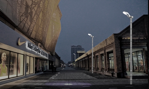 Đầu Cột Đèn Chiếu Sáng Công Viên Kiểu Dáng Hiện Đại ZAT-1054 60-90W, H3-6m ZALAA  Hướng Smart City