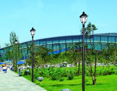 Đầu Đèn Trang Trí và Chiếu Sáng Công Viên hiện đại, Khu Đô Thị thông minh