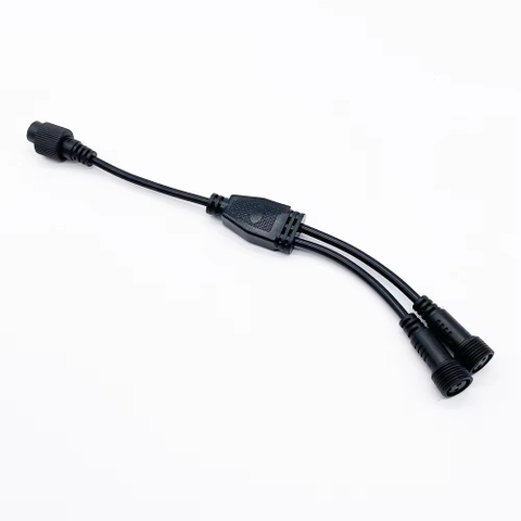 Dây Cáp Điện 1 Đầu Nối Chia 2 Dùng Nối Đèn LED Cho Vườn Ánh Sáng / Light Garden