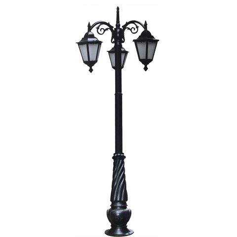 Trụ Cột Đèn Sân Vườn 3 Bóng cho cột cao từ 2m-5m ZALAA | TỔNG HỢP