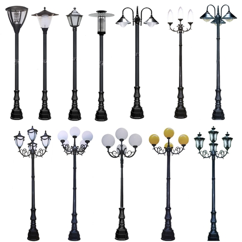 Đế Cột DC02 - Chân Đế Cột Đèn Nhôm Gang Thép Bền Bỉ Chịu Lực Cao