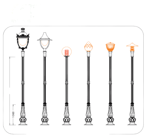 Đế Cột DC07 Banian - Chân Đế Cột Đèn Thép Gang Bền Bỉ Chịu Lực Cao