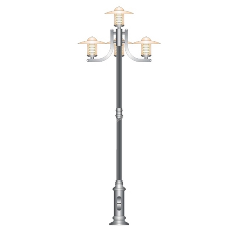 Đế Cột Nouvo - Chân Đế Cột Đèn Nhôm Gang Thép Bền Bỉ Chịu Lực Cao