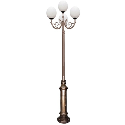 Đế Cột Nouvo - Chân Đế Cột Đèn Nhôm Gang Thép Bền Bỉ Chịu Lực Cao