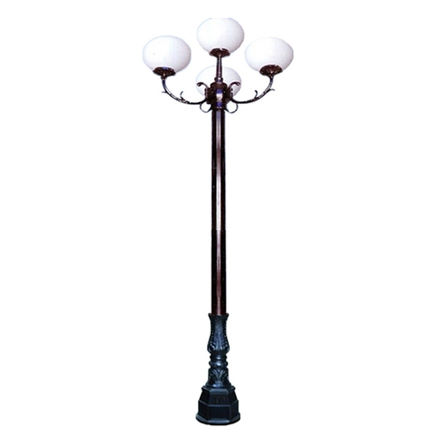 Đế Cột DC02 - Chân Đế Cột Đèn Nhôm Gang Thép Bền Bỉ Chịu Lực Cao