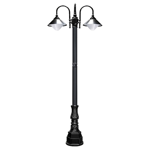 Đế Cột DC02 - Chân Đế Cột Đèn Nhôm Gang Thép Bền Bỉ Chịu Lực Cao