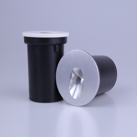 Đèn LED Âm Cầu Thang Mặt Nhôm Tròn - Dẫn Đường Đi Nội Thất