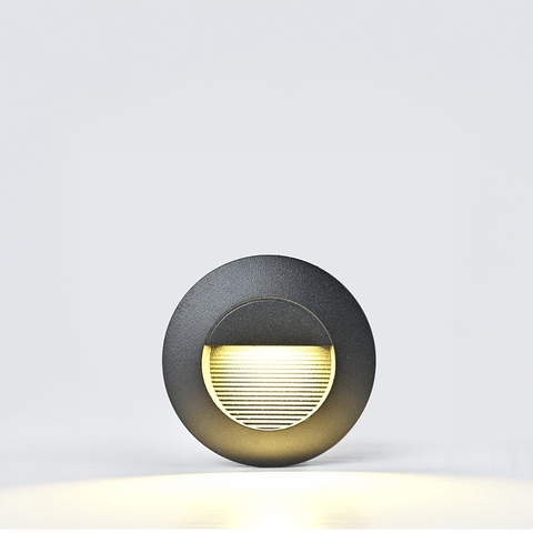 Đèn LED Âm Cầu Thang Mặt Nồi Tròn - Dẫn Đường Đi Nội Thất